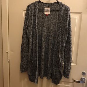 Black & White Cardigan, JCPenney’s, Large